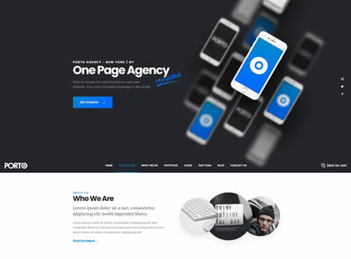 Porto WORDPRESS 外贸网站建设
