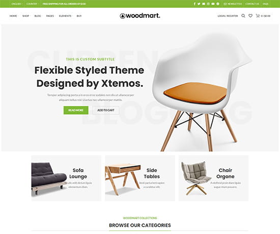 Woodmart WORDPRESS 外贸网站建设